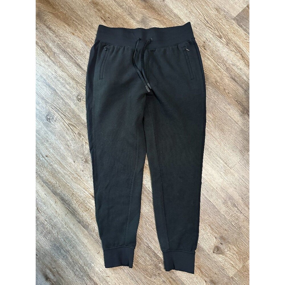 Lululemon Get Going Joggers Womens Size 8 Black Sweatpants Pockets Drawstring - Picture 2 of 6
